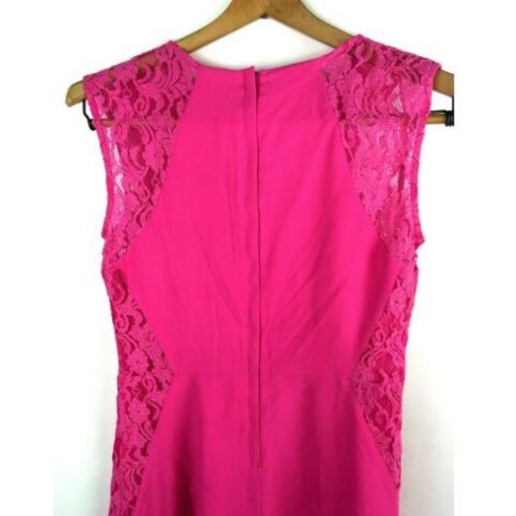 ARA Dress Size Small Pink Lace - Picture 5 of 8
